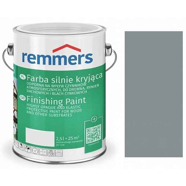 Remmers Barva Deckfarbe 0,75 L Barva Na Dřevo Tmavě Šedá