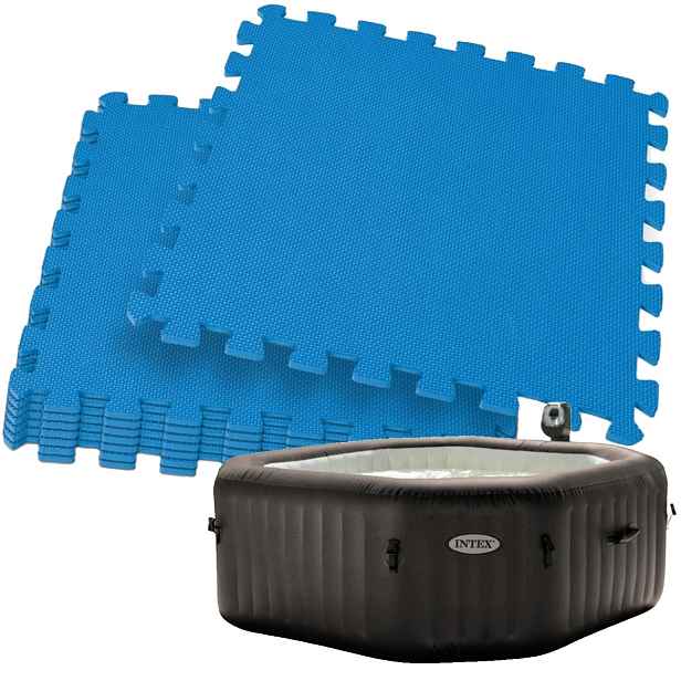 Spodní plachta puzzle pod vířivku pro zahradní lázně Intex 28454
