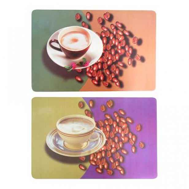 TORO Prostírání káva s kávovými zrny 28 x 43 cm