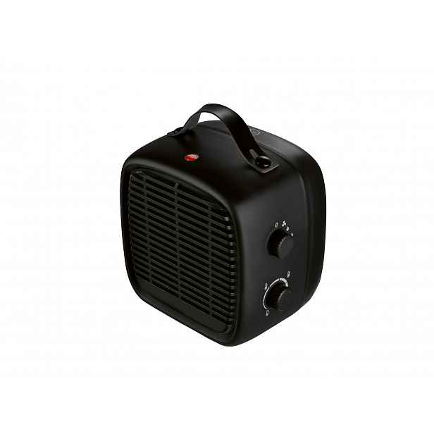Tronic® Keramický ohřívač s ventilátorem Tkhl 1200 B1 (černá)
