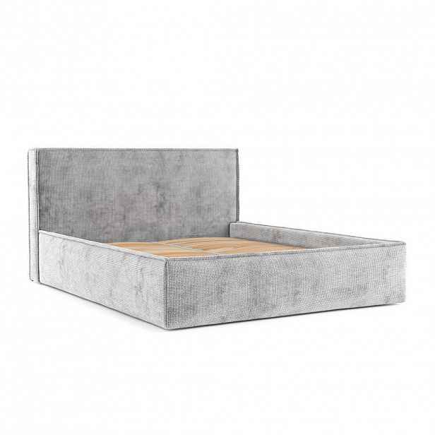 AltaBeds ČALOUNĚNÁ POSTEL SATO 180/200 cm Světle šedá