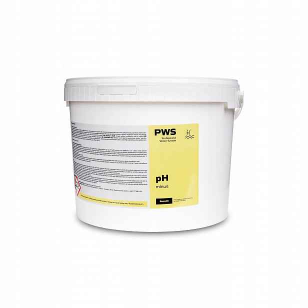 Pws pH minus 14 kg pro úpravu pH vody bazénová chemie