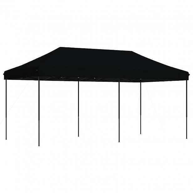 vidaXL Party Stan 292 x 580 x 315 cm Černá Oxford látka