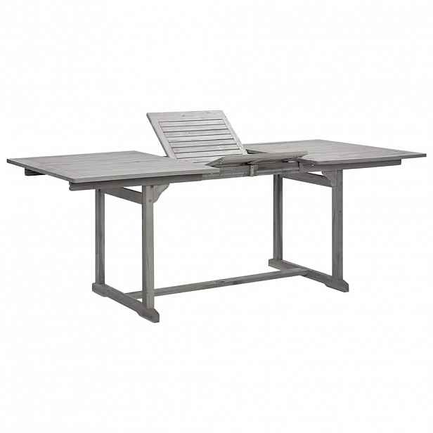 vidaXL Zahradní jídelní stůl (150–200) x 100 x 75 cm masivní akácie