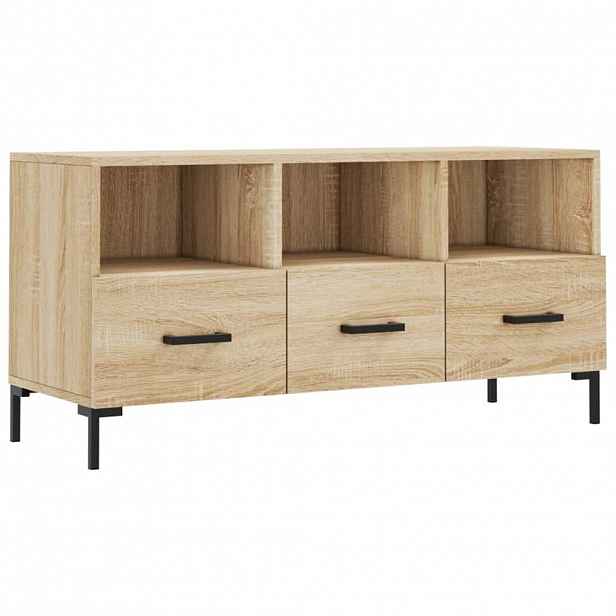 vidaXL TV skříňka dub sonoma 102 x 36 x 50 cm kompozitní dřevo
