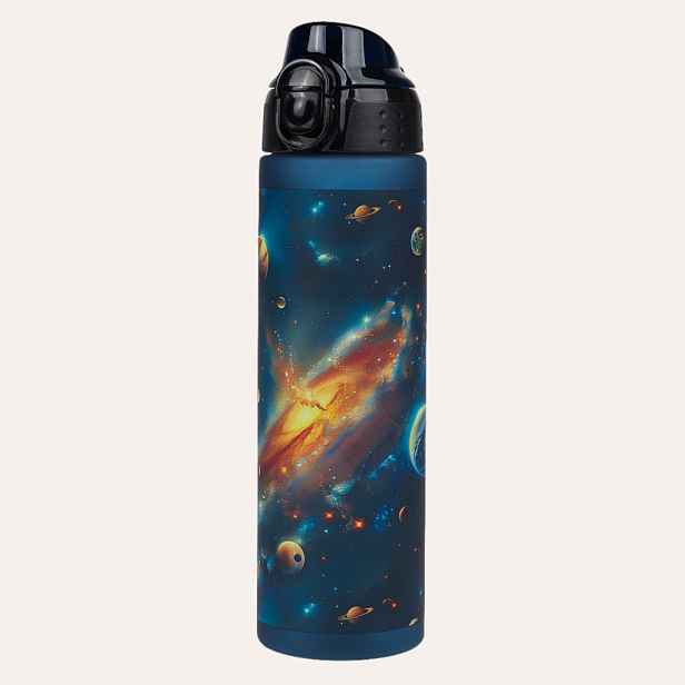 BAAGL Tritanová láhev na pití Vesmír, 700 ml
