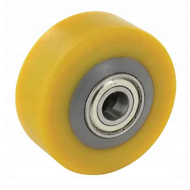Kolečko kovové gumové s pouzdrem 80 mm WH84980
