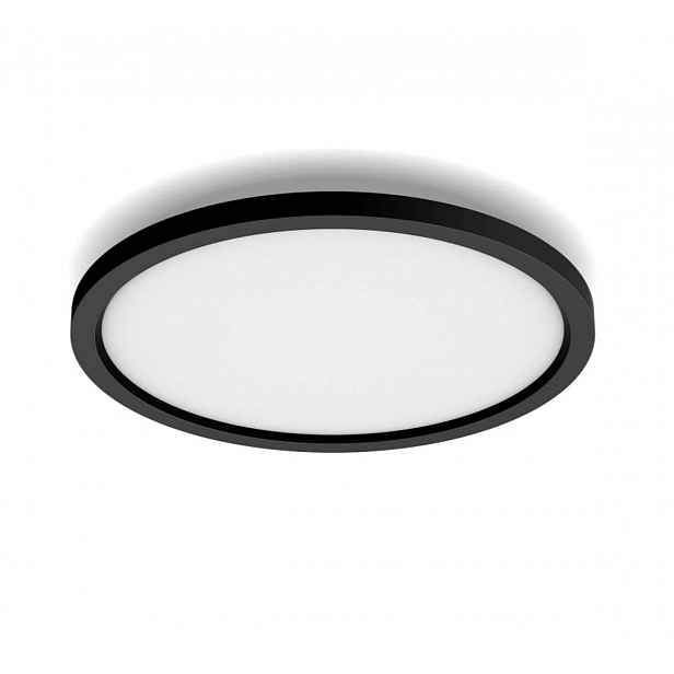 Philips Hue Aurelle - Chytré stropní LED svítidlo, průměr 40 cm, černá 929003597902