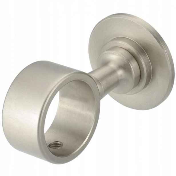 Průchozí nástěnný držák, průchodka pro lana 30 mm, madlo – matný satén