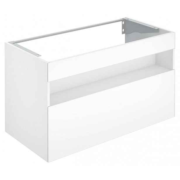 Keuco Stageline - Umyvadlová skříňka, 100x63x49 cm, s osvětlením a USB, bílá 32872300100