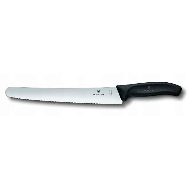 Nůž na chléb a koláče Victorinox Swiss Classic 22 cm, zoubkovaný, vlnitý
