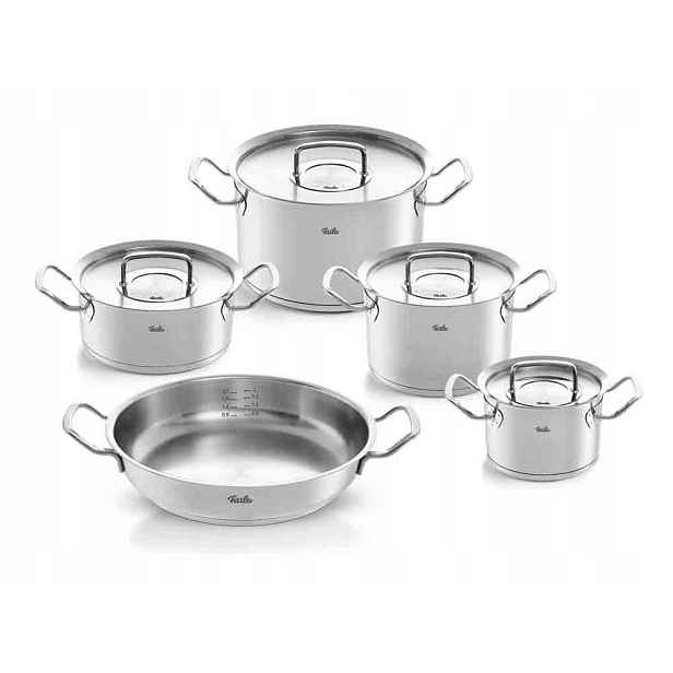 Sada 4 hrnců s pokličkami a pánví Fissler Original Profi Collection K2