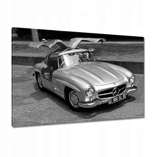 Obrazy 120x80 Mercedes Gullwing 300SL