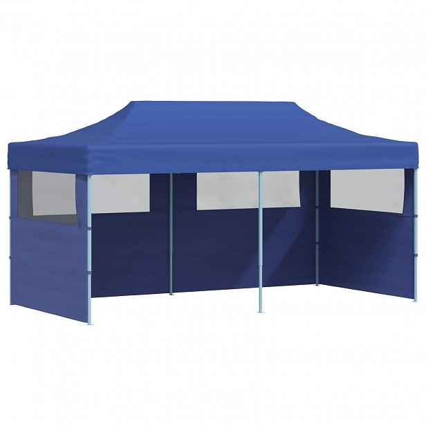 vidaXL Party Stan 291 x 580 x 315 cm Modrá Oxford látka