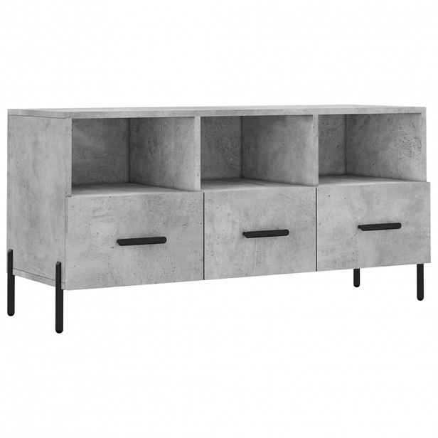 vidaXL TV skříňka betonově šedá 102 x 36 x 50 cm kompozitní dřevo
