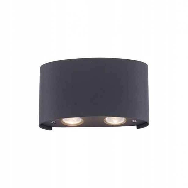 Nástěnná Led nástěnná lampa 4x0,8W Šedá Carlo IP54 Paul Neuhaus