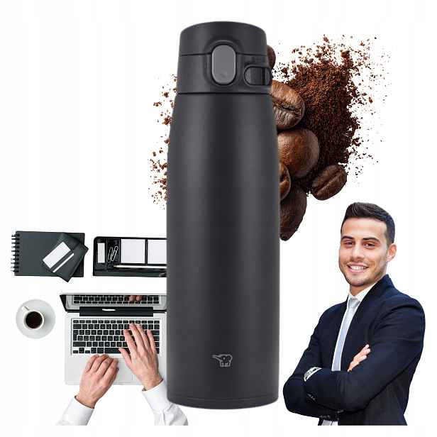 Termohrnek Zojirushi SM-VS83-BA 830 ml Matný Černý Spolehlivý