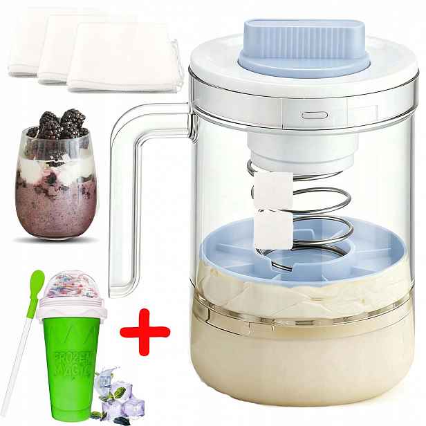 Jogurtový Filtr, Filtr Na Jogurt, Separátor, Otočné Sítko, Ergonomický