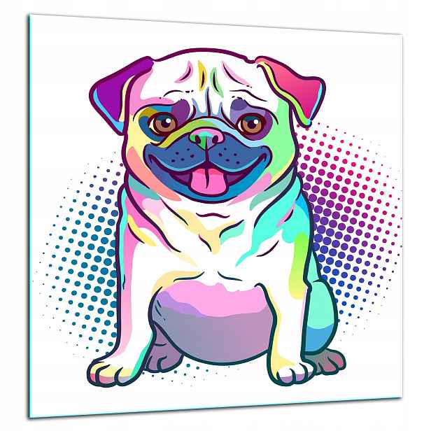Skleněná Ochranná Deska Panel Lepidlo 60x65 Pes Tvrzené Sklo