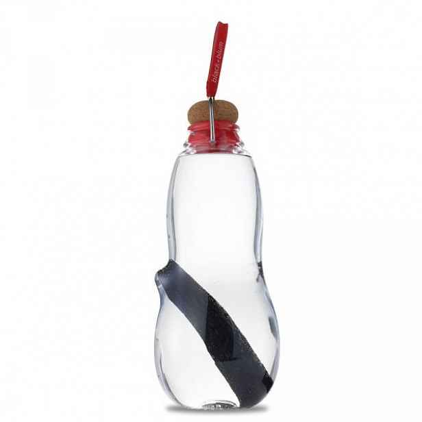 Filtrační láhev s binchotanem BLACK-BLUM Eau Good, 800ml, červená HELCEL