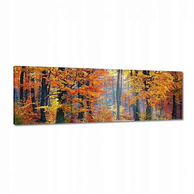 Hodiny 120x40 Zlatý podzim