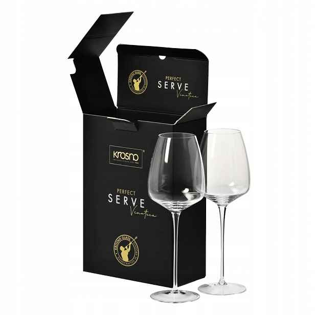 Skleničky na víno Perfect Serve Vinoteca Krosno sada jako dárek 2ks