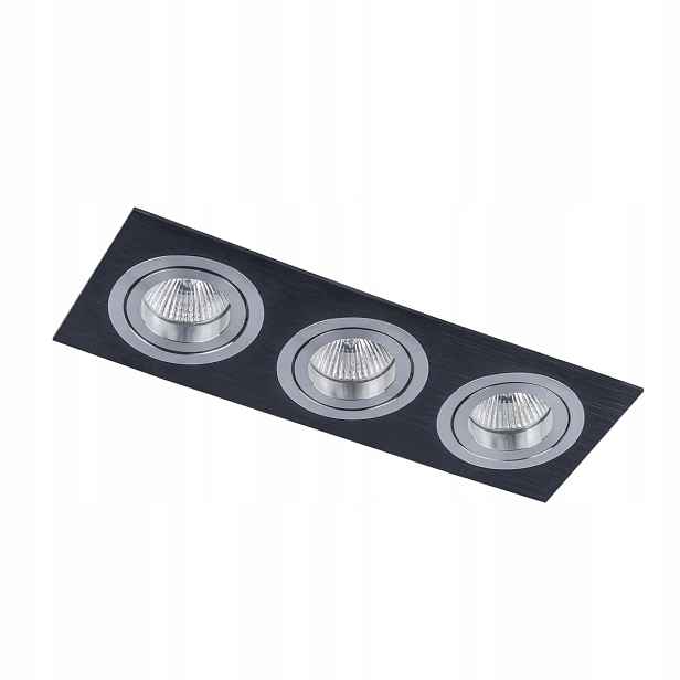 Podomítkové svítidlo 50W Mooty Italux GU5.3 Sp černé