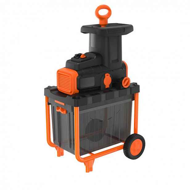 BLACK+DECKER - Elektrický drtič větví 2800 W, objem 45 l BEGAS5800-QS