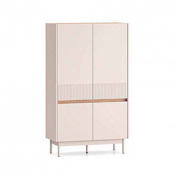 Petits-meubles SIDEBOARD 4DVEŘOVÁ Connie Kašmír a dřevo