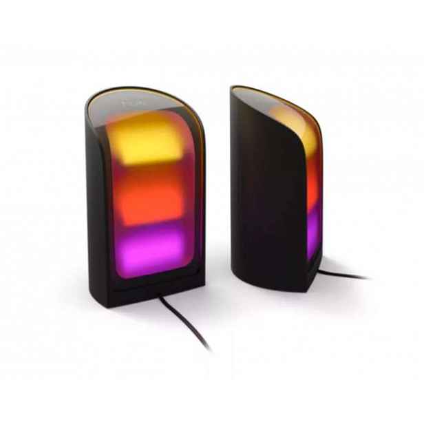 Philips Hue Play - Chytré stolní LED svítidlo, černá, 2 ks 929004236301