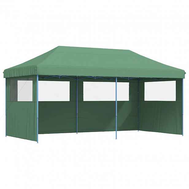 vidaXL Party Stan 292 x 580 x 315 cm Zelená Oxford látka