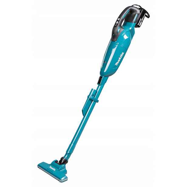 Akumulátorový tyčový vysavač 18 V, bílý, Makita [DCL284FRFW] 3,0 Ah, Lxt