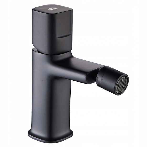 Černá Bidetová Baterie S Klik Klak Zátkou Laveo Tores