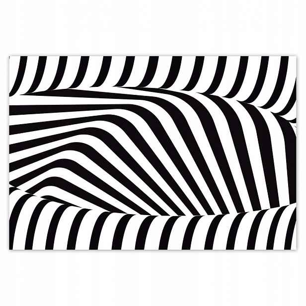 Plakáty 185x125 Abstrackja černobílá