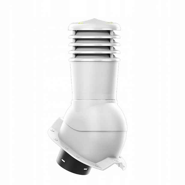 Větrací komín Smartline profil T35 fi 150 mm nezateplený, světle šedý