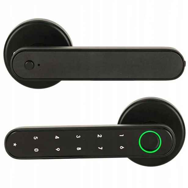 Elektronický zámek dveří, otisk prstu, bluetooth klika