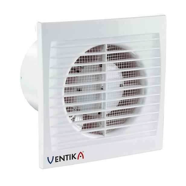 Koupelnový ventilátor bílý tichý nízkonapěťový 12V fi125 Subtil Venst