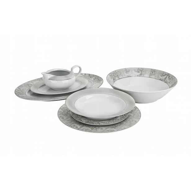 Jídelní servis Atlanta Silver 6/22
