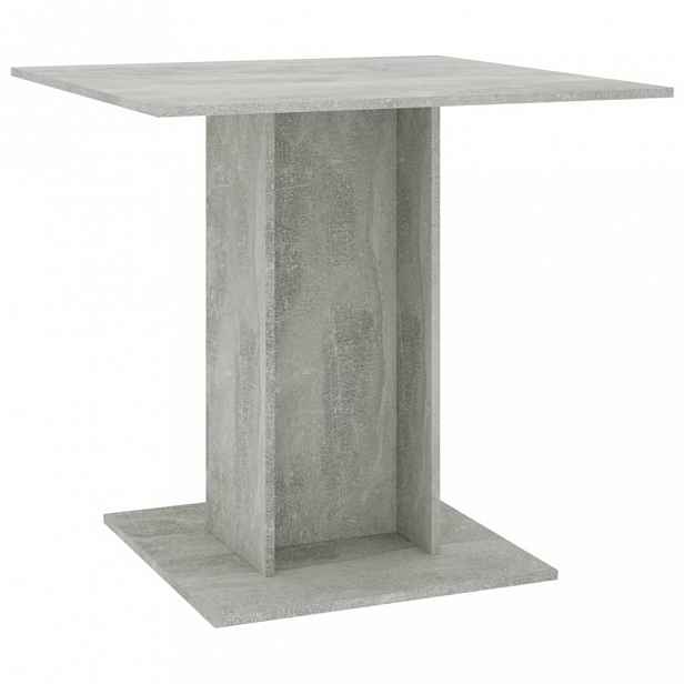 Jídelní stůl 80x80 cm Beton - šedý