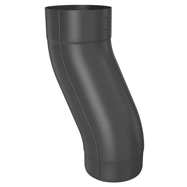 Koleno soklové DEKRAIN ROBUST 100 RAL 9005 černá
