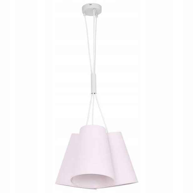 Lustr Stropní Svítidlo Lampa Převis Pinio III Pink Luminex