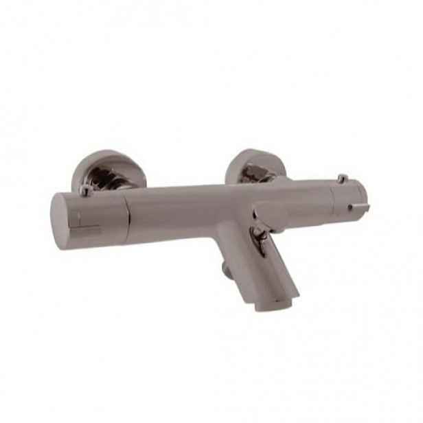 Vanová baterie RAV SLEZÁK bez sprchového setu 150 mm metal grey kartáčovaná TRM54.5MGK