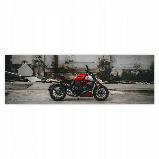 Plakáty 200x66 Červené Ducati Motocykl