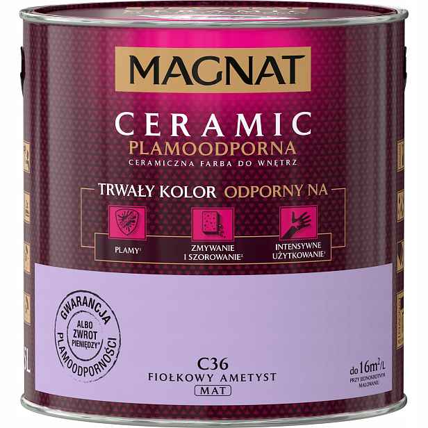 Barva Magnat Ceramic 2,5L C36 Fialkový Ametyst