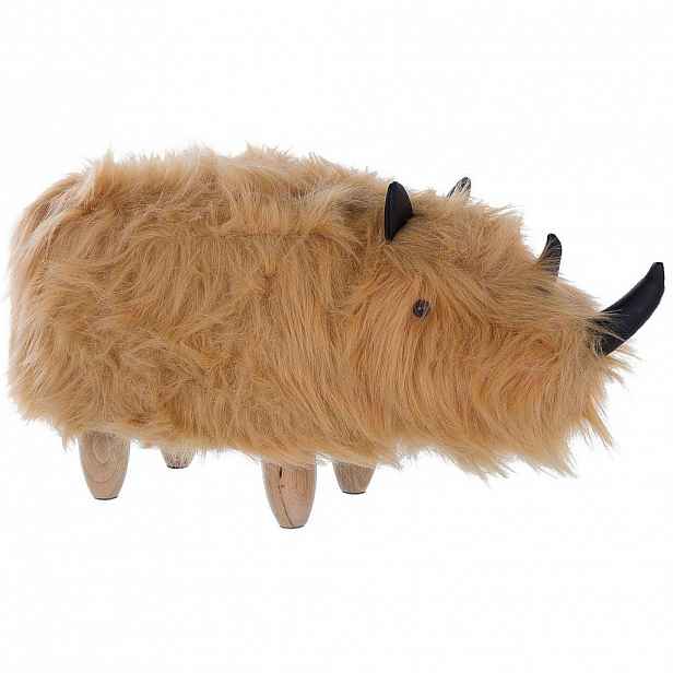 Beliani PUF Woolly 36/66/37 cm