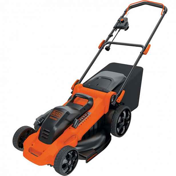 BLACK+DECKER - Elektrická sekačka na trávu 2000 W, záběr 48 cm LM2000-QS