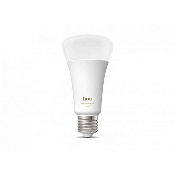 Philips Hue White Ambiance - Chytrá LED žárovka E27, 1600 lm, teplá bílá 929003855001