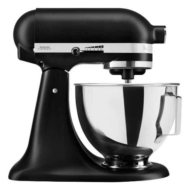 Stolní robot s mísou o objemu 4,3 l, model 95,  Matte Black - KitchenA