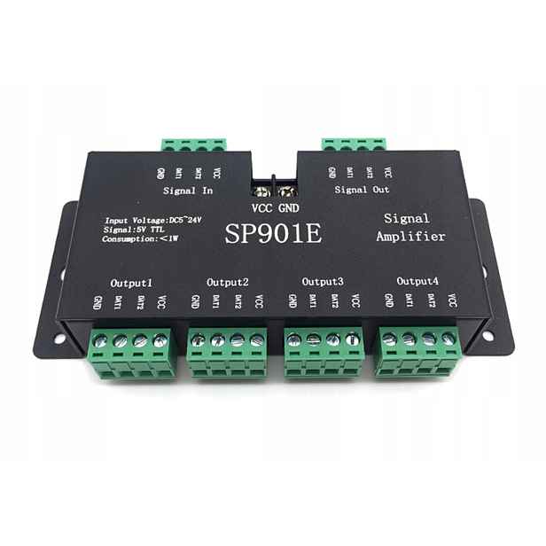 Zesilovač pro digitální Led pásky SP901E