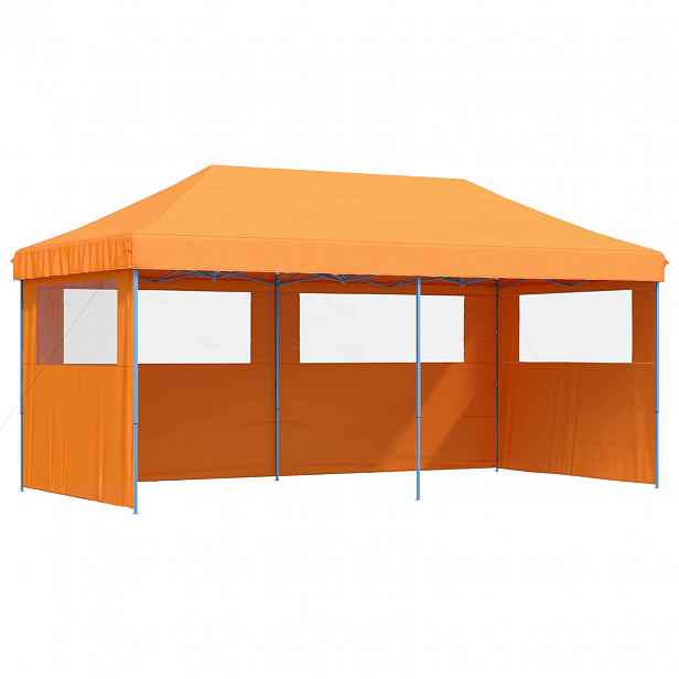 vidaXL Party Stan 292 x 580 x 315 cm Oranžová Oxford látka
